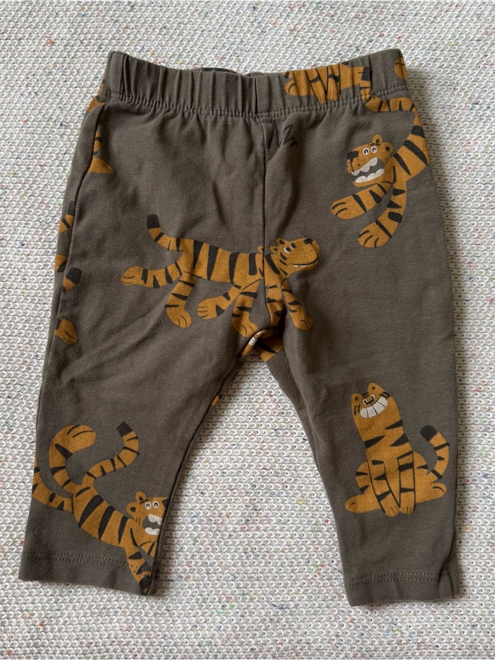 Zara Baby Leggings with Playful Tiger Print